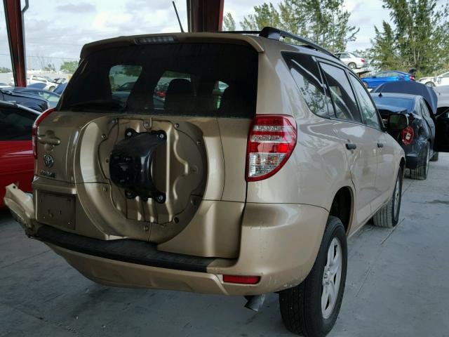 2T3KF4DV8BW105422 - 2011 TOYOTA RAV4 GOLD photo 4