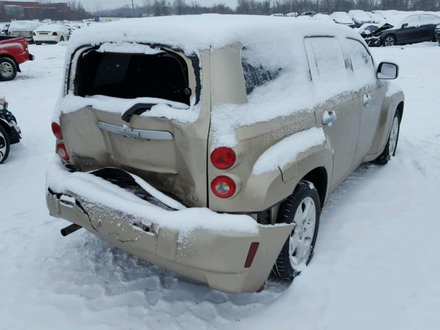 3GNDA23D97S599239 - 2007 CHEVROLET HHR LT BEIGE photo 4