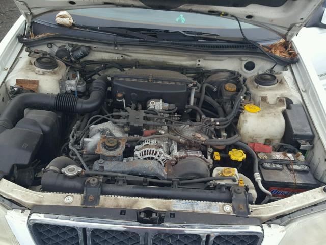 JF1SF65622H756026 - 2002 SUBARU FORESTER S WHITE photo 7