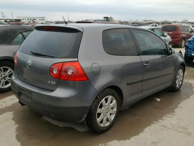 WVWBA71K38W102870 - 2008 VOLKSWAGEN RABBIT GRAY photo 4