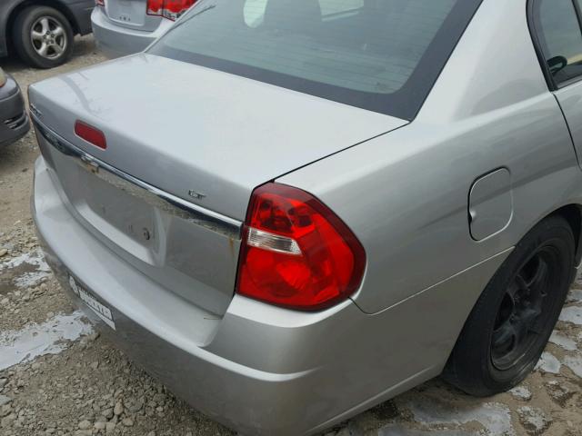 1G1ZT58FX7F117931 - 2007 CHEVROLET MALIBU LT GRAY photo 9