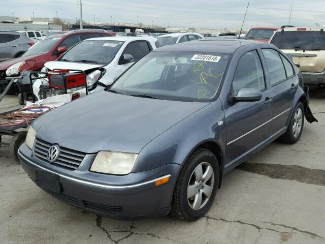 3VWSR69MX5M048730 - 2005 VOLKSWAGEN JETTA GLS GRAY photo 2