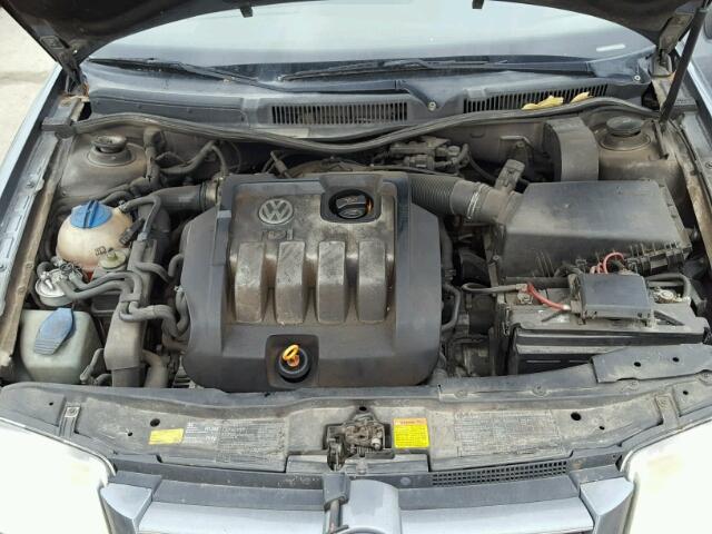 3VWSR69MX5M048730 - 2005 VOLKSWAGEN JETTA GLS GRAY photo 7