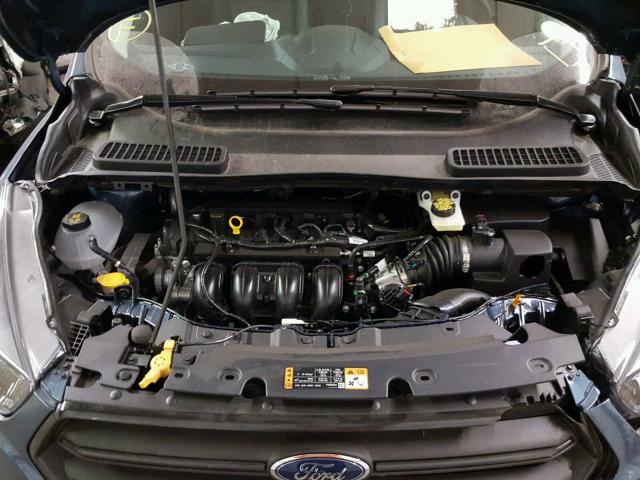 1FMCU0F7XJUA23216 - 2018 FORD ESCAPE S BLUE photo 7