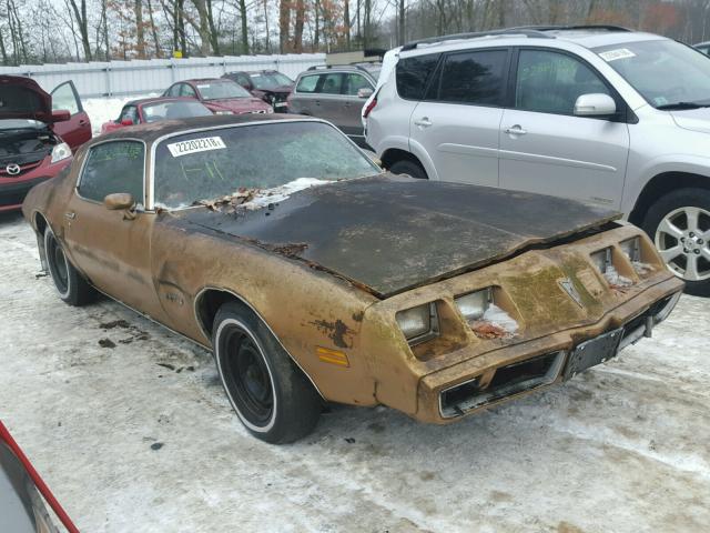 2T87Y9N194735 - 1979 PONTIAC FIREBIRD BROWN photo 1