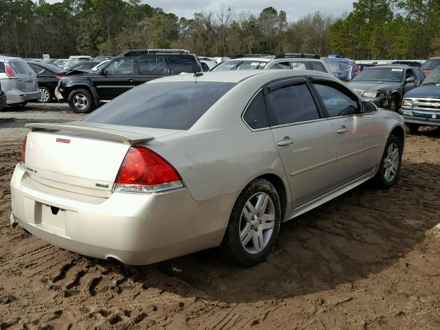 2G1WB5E33C1195274 - 2012 CHEVROLET IMPALA LT GOLD photo 4