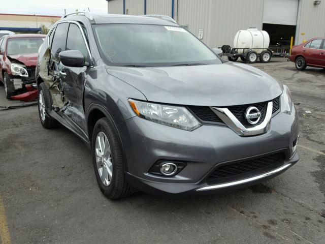 5N1AT2MTXGC810672 - 2016 NISSAN ROGUE S GRAY photo 1