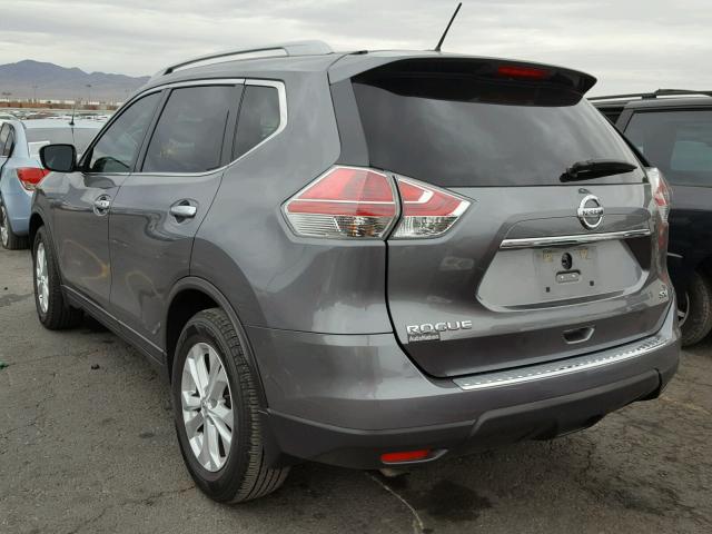 5N1AT2MTXGC810672 - 2016 NISSAN ROGUE S GRAY photo 3