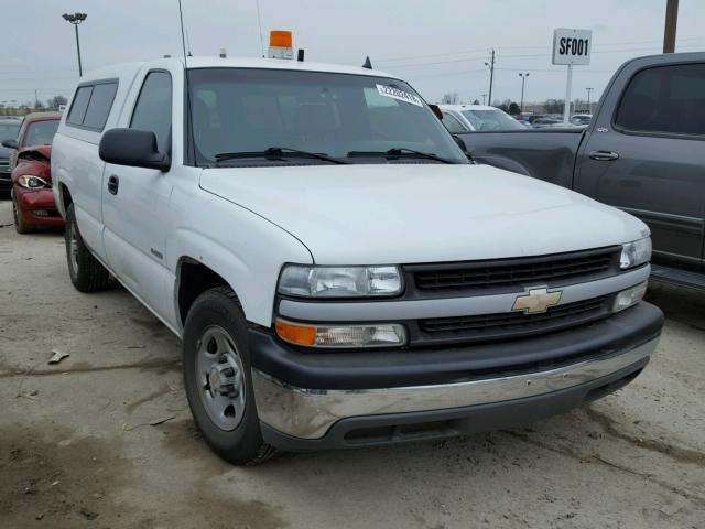 1GCEC14V91Z316874 - 2001 CHEVROLET SILVERADO WHITE photo 1