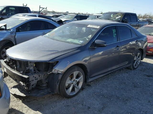 4T1BF1FK4EU731564 - 2014 TOYOTA CAMRY L GRAY photo 2