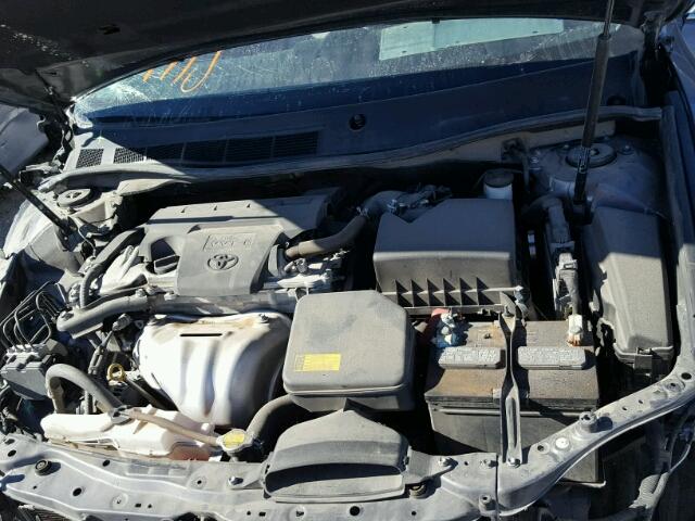 4T1BF1FK4EU731564 - 2014 TOYOTA CAMRY L GRAY photo 7