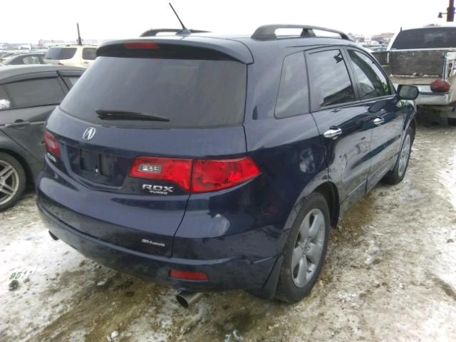 5J8TB18517A801393 - 2007 ACURA RDX TECHNO BLUE photo 4