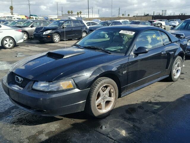 1FAFP42X23F396429 - 2003 FORD MUSTANG GT BLACK photo 2