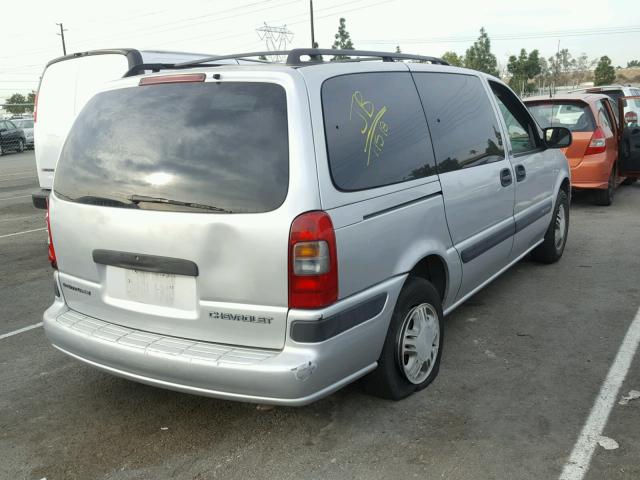 1GNDX03E53D249516 - 2003 CHEVROLET VENTURE SILVER photo 4