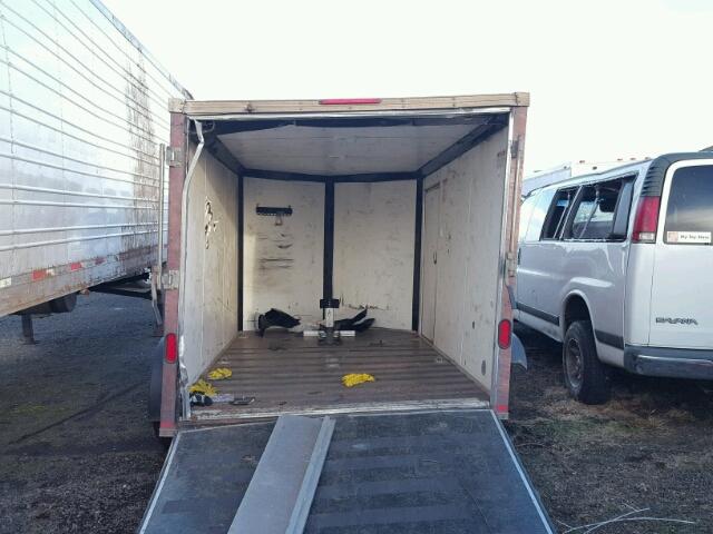 48BTE1223AA112618 - 2010 CARGO TRAILER WHITE photo 5