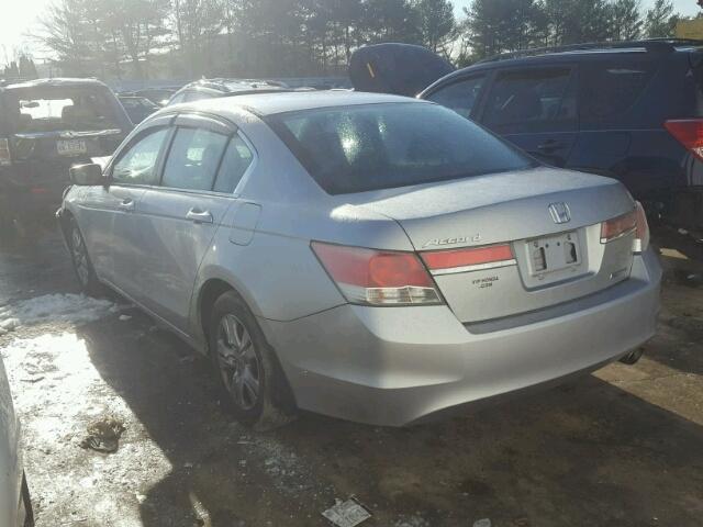 1HGCP2F61CA191668 - 2012 HONDA ACCORD SE SILVER photo 3