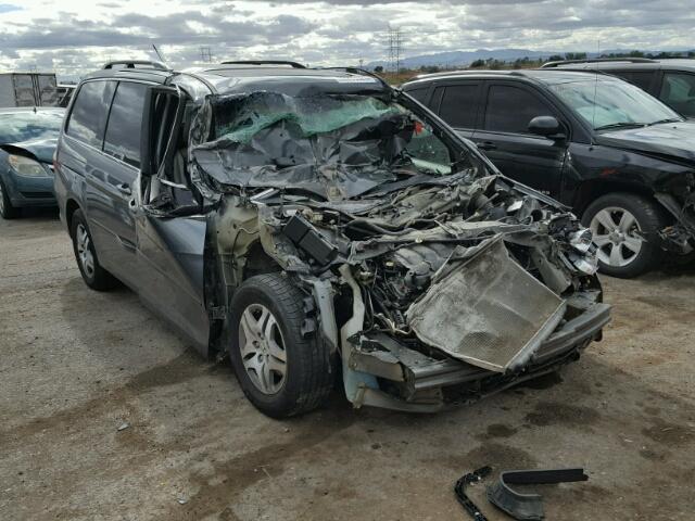 5FNRL38637B413633 - 2007 HONDA ODYSSEY EX CHARCOAL photo 1