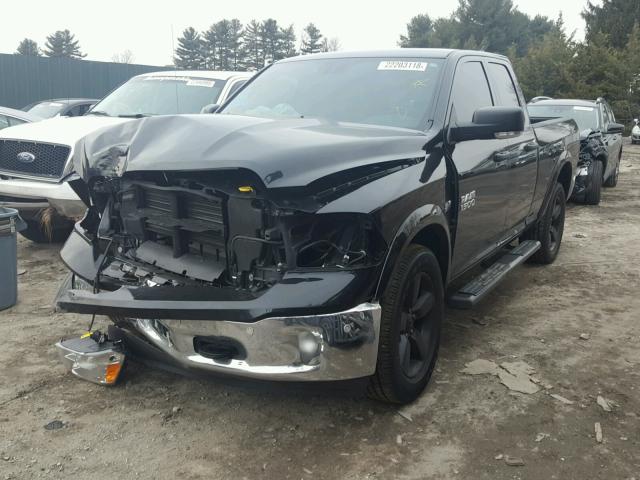 1C6RR7GT8FS662824 - 2015 RAM 1500 SLT BLACK photo 2