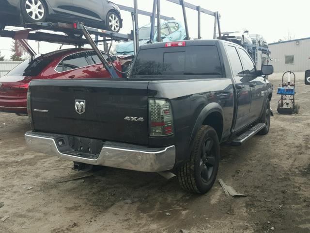 1C6RR7GT8FS662824 - 2015 RAM 1500 SLT BLACK photo 4