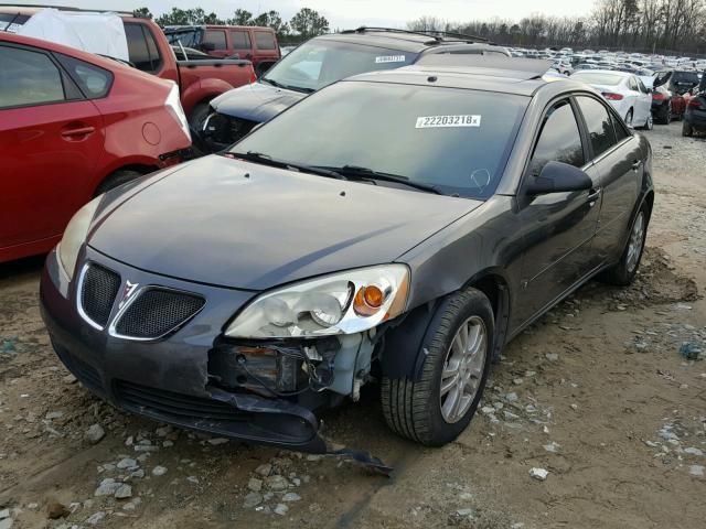 1G2ZG558X64186618 - 2006 PONTIAC G6 SE1 GRAY photo 2