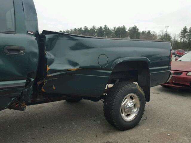 3B7KF26Z42M255792 - 2002 DODGE RAM 2500 GREEN photo 9