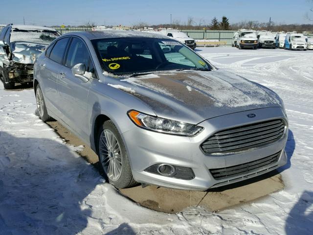 3FA6P0H99DR284085 - 2013 FORD FUSION SE SILVER photo 1