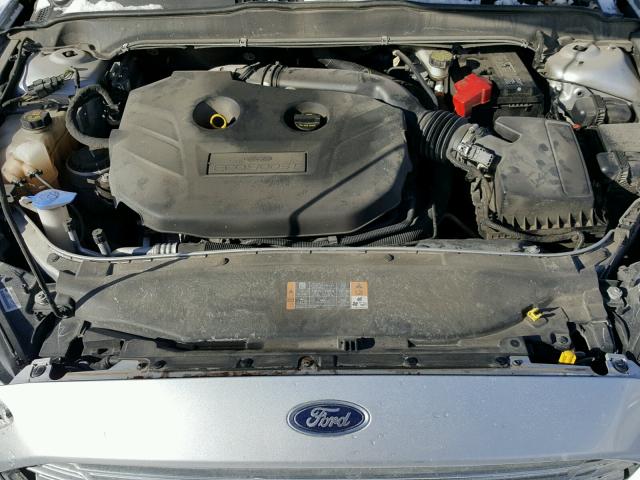 3FA6P0H99DR284085 - 2013 FORD FUSION SE SILVER photo 7