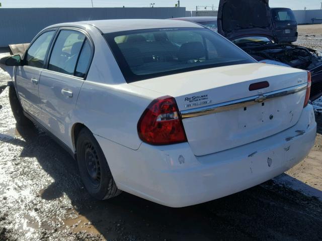 1G1ZS58F67F134857 - 2007 CHEVROLET MALIBU LS WHITE photo 3