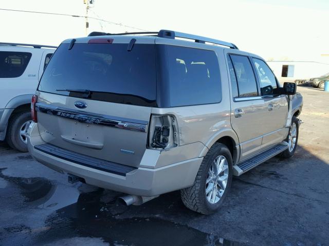 1FMJU2AT5HEA01409 - 2017 FORD EXPEDITION GOLD photo 4