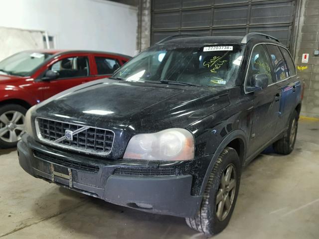 YV4CZ592361245136 - 2006 VOLVO XC90 BLACK photo 2