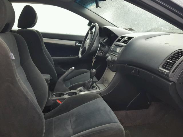 1HGCM71564A024177 - 2004 HONDA ACCORD EX GRAY photo 5