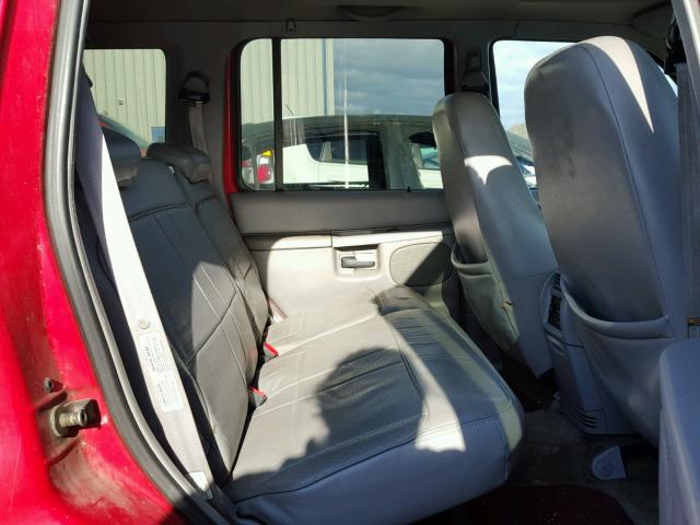 1FMZU32P6WZC32562 - 1998 FORD EXPLORER RED photo 6