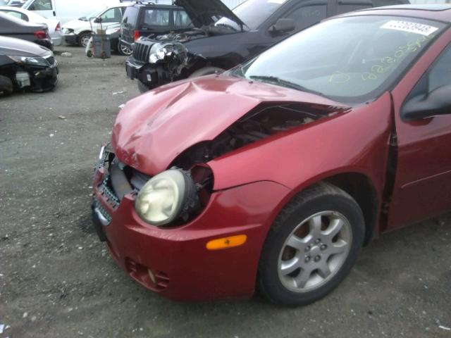 1B3ES56C93D234974 - 2003 DODGE NEON SXT RED photo 10