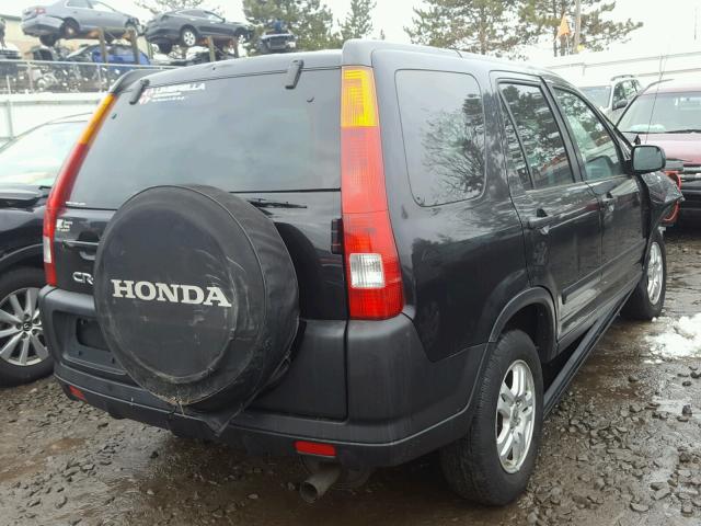 SHSRD78884U203538 - 2004 HONDA CR-V EX BLACK photo 4