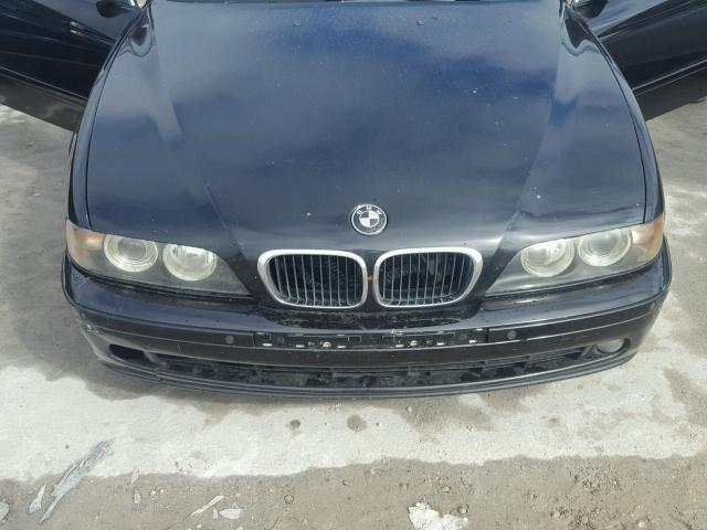 WBADT43462GY97881 - 2002 BMW 525 I AUTO BLACK photo 7