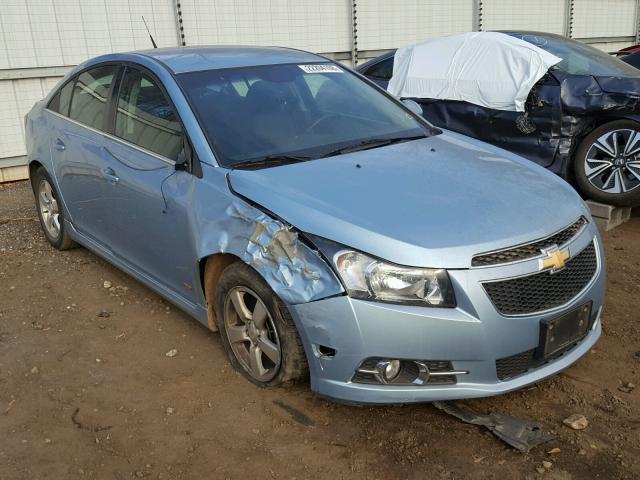 1G1PF5S90B7263047 - 2011 CHEVROLET CRUZE LT BLUE photo 1