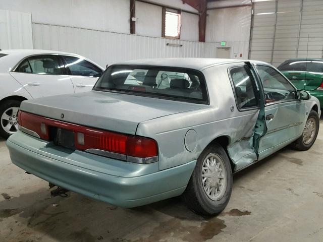 1MELM62W3SH613562 - 1995 MERCURY COUGAR XR7 TURQUOISE photo 4