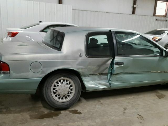 1MELM62W3SH613562 - 1995 MERCURY COUGAR XR7 TURQUOISE photo 9