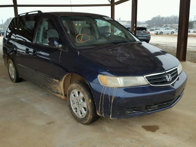 5FNRL18683B130613 - 2003 HONDA ODYSSEY EX BLUE photo 1