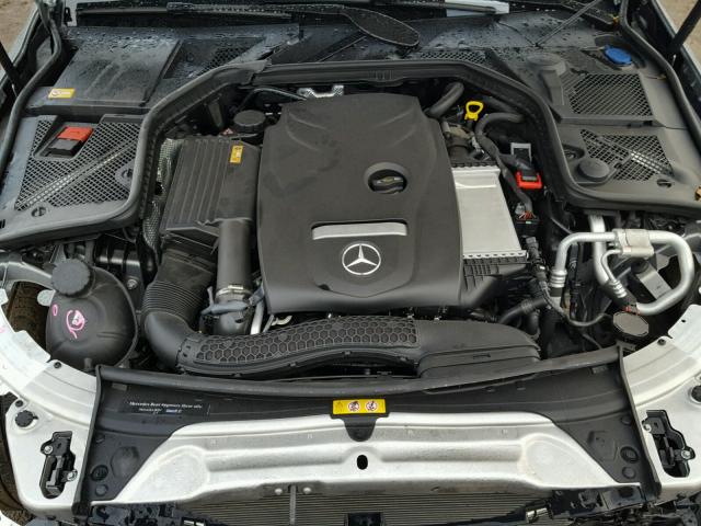 55SWF4JB9FU043387 - 2015 MERCEDES-BENZ C 300 GRAY photo 7