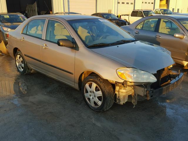 1NXBR32E27Z912748 - 2007 TOYOTA COROLLA CE TAN photo 1