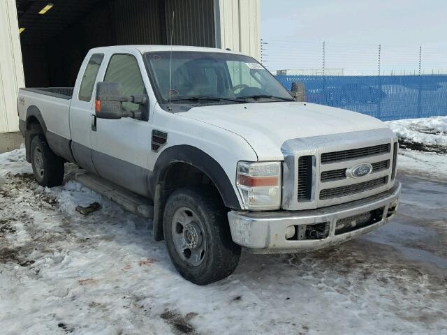 1FTWX31R38EA13800 - 2008 FORD F350 SRW S WHITE photo 1