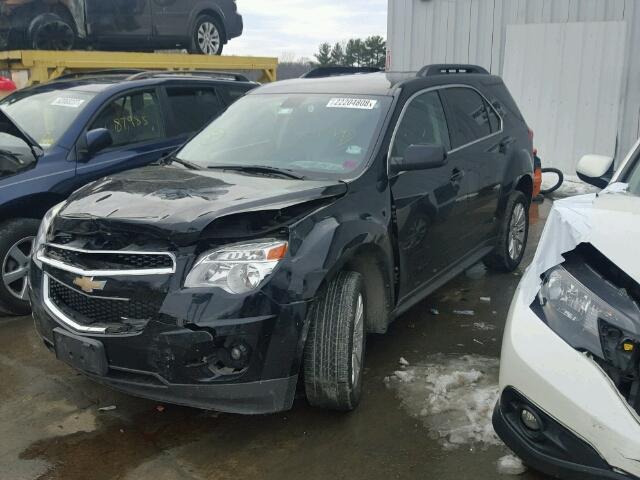 2GNALPEC6B1233564 - 2011 CHEVROLET EQUINOX LT BLACK photo 2