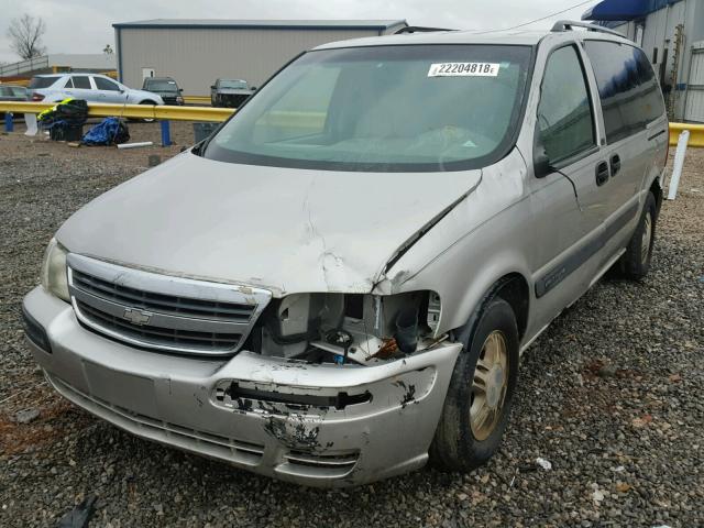 1GNDX03E94D144401 - 2004 CHEVROLET VENTURE SILVER photo 2