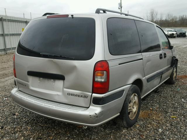 1GNDX03E94D144401 - 2004 CHEVROLET VENTURE SILVER photo 4