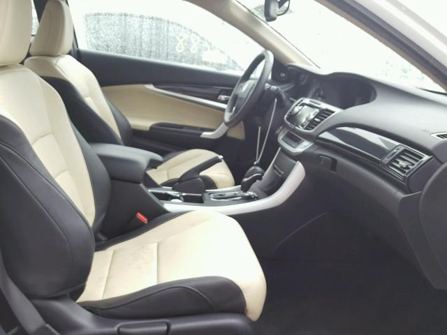 1HGCT2B88FA005373 - 2015 HONDA ACCORD EXL WHITE photo 5