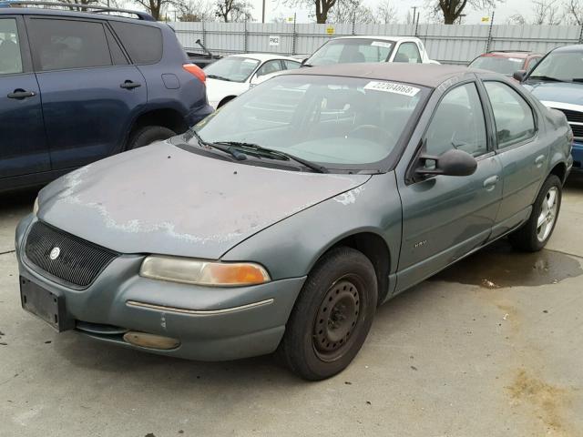 1C3EJ56H0SN504846 - 1995 CHRYSLER CIRRUS LX GREEN photo 2