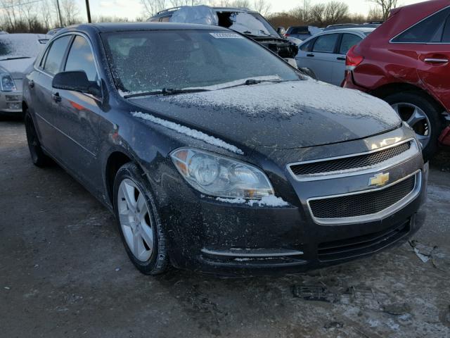 1G1ZG57B59F227775 - 2009 CHEVROLET MALIBU LS BLACK photo 1