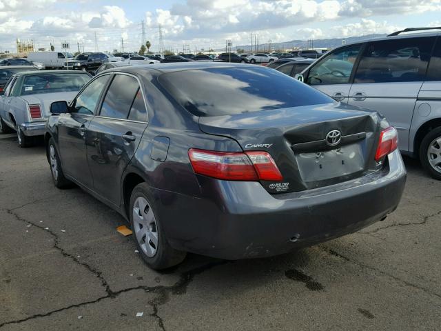 4T1BE46K97U609225 - 2007 TOYOTA CAMRY NEW GRAY photo 3