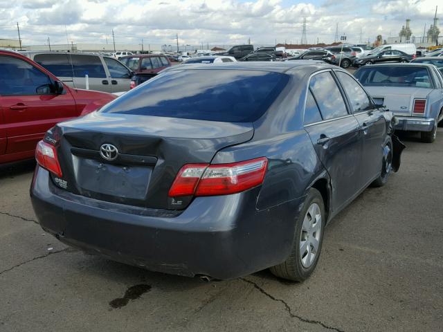 4T1BE46K97U609225 - 2007 TOYOTA CAMRY NEW GRAY photo 4